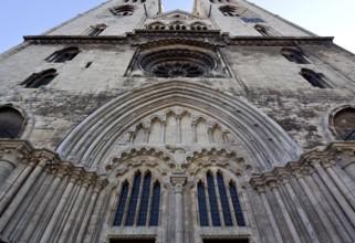 Halberstadt Cathedral west facade 76831 Bottom view