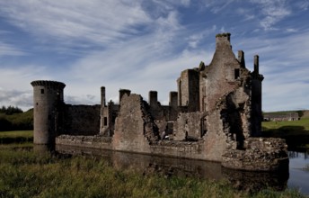 Caerlaverock Castle near Dumfries