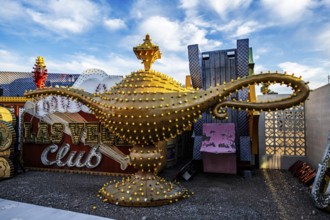 Boneyard, Neon Museum, Las Vegas, Nevada, USA, North America