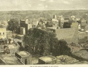 View of a old city, India, Asia