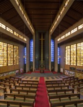 Berlin, Gustav-Adolf-Kirche, built 1932-1934 by Otto Bartning