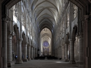 Nave inside facing east, St., Sankt, Saint