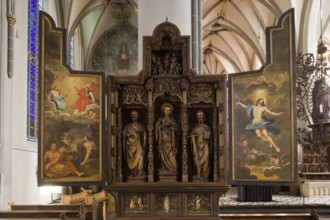 Trinity Altar, Arn van Tricht (1535), St., Sankt, Saint