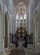 Frankr Auxerre Burgundy former abbey church St-Germain 70259 Interior to the east Auxerre,