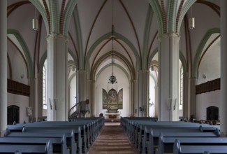 Clausthal-Zellerfeld Church of St Salvatoris. Interior. Built 1675-83 by Erich Hans Ernst Interior