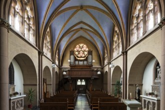 St. Mary's Visitation, view to the west, St., Saint, Saint