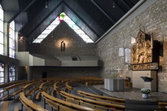 Heimbach, pilgrimage church Salvatorkirche by Karl-Heinz Romme