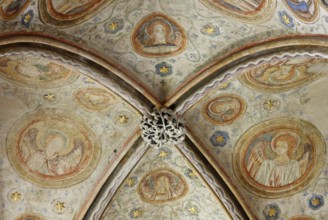 Guardian Angels Chapel (north-east chapel), vault, St., Saint, Saint