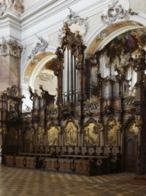 Trinity organ by Karl Joseph Riepp, 1766, St., Sankt, Saint