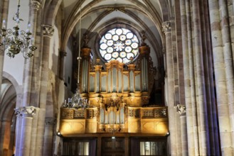 The Lutheran Church of St. Thomas, Église Saint Thomas de Strasbourg, Alsace, Sublime organ with a