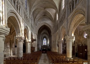 Auvers-sur-Oise near Pontoise, Notre-Dame church