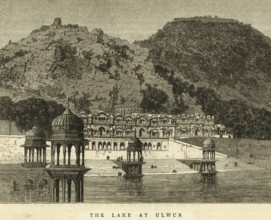 The Lake at Ulwur, Alwar, Rajasthan, India, Asia