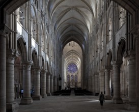 Nave inside facing east, St., Sankt, Saint