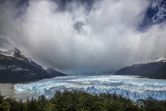 Perito Moreno Glacier, glacier tongue, glacier break, Los Glaciares National Park, Santa Cruz,