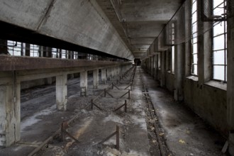 Markranstädt near Leipzig, factory ruins from the thirties