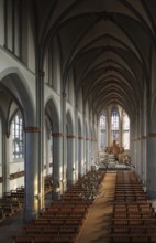 View from the organ loft to the east, St., Sankt, Saint