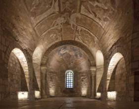 Frankr Auxerre Burgundy Cathedral of St-Etienne 70206 Crypt completed around 1030 Auxerre,