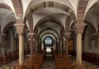 Strasbourg Cathedral, Cath?drale Notre-Dame de Strasbourg, crypt facing east