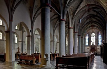 Kornelimünster, Probsteikirche St. Kornelius, view to the choir, St., Sankt, Saint