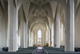 View to the east with cell vault