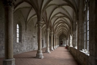 Walkenried former monastery cloister N-wing inside to the east, St., Sankt, Saint