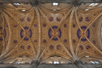 Italy Como Cathedral Vault of the nave from 1608, St., Saint, Saint