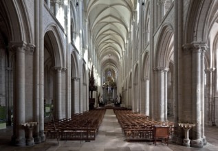 Fécamp Normandie Sainte-Trinité, Built 1175-1220 View to the east