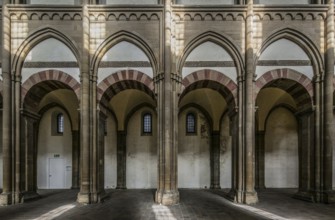 Magdeburg, Kloster Unser Lieben Frauen, northern arcade of the nave