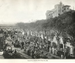 Catholic Community General View of the B. C. W. O. Fancy Fete, 1925, India, Asia