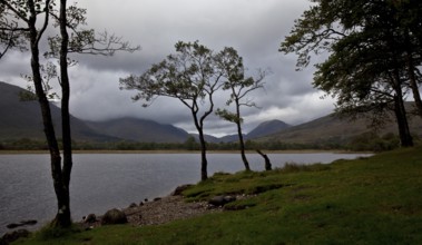 View north-east to the end of Loch Awe