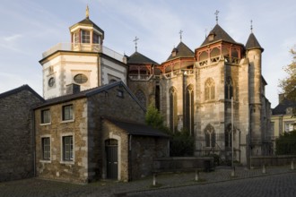 View from north-east with galleries, St., Sankt, Saint