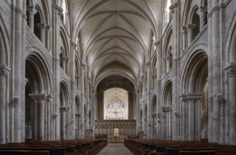 Christchurch Priory, view to the east