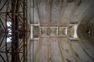 Krefeld, old wastewater treatment plant, old sewage treatment plant, interior, built in 1910 by