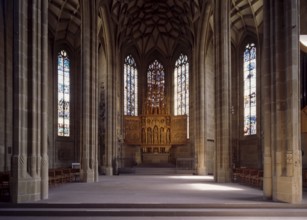 Choir with high altar, St., Saint, Saint