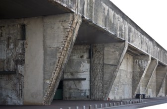 Saint-Nazaire, former German submarine bunker