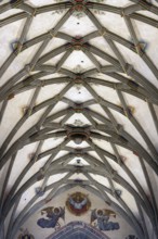 Rottweil, Heilig-Kreuz-Münster, Heilig Kreuz Minster, vault in the nave