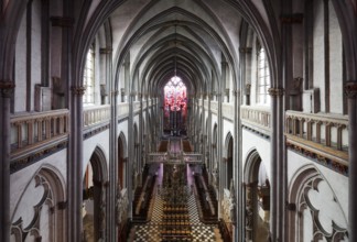 View from the walkway above the high altar to the west, St., Sankt, Saint