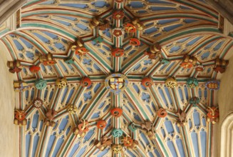 Bishop Langton's Chapel (south-east chapel), vault, St., Saint, Saint