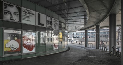 Halle S Riebeckplatz 3854 Transport hub with three levels built in the 1960s modernised around 2010