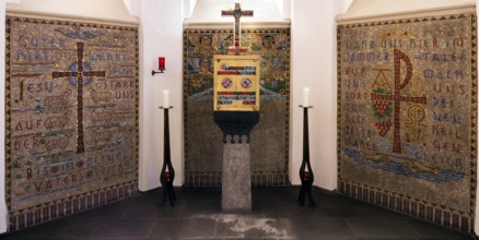 Built between 1889 and 1891, chancel with mosaics, St., Sankt, Saint