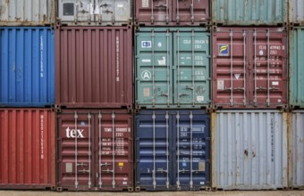 Porto Marghera near Venice, industrial harbour Container