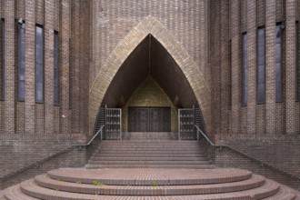 Berlin, church on Hohenzollerndamm, built 1931-1932 by Fritz Höger