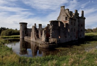 Caerlaverock Castle near Dumfries