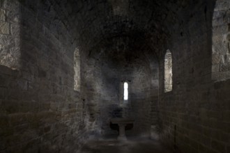 Castle, first castle church of the Virgin Mary of Valverde, inside to the altar, St., Saint, Saint