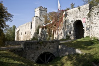 Eckartsburg with Tor tor, maiden tower and western keep