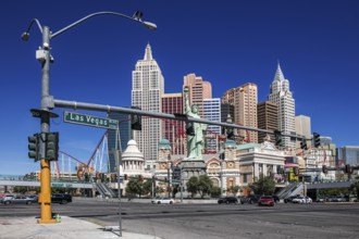 Hotel New York, Las Vegas Boulevard, Nevada, USA, North America