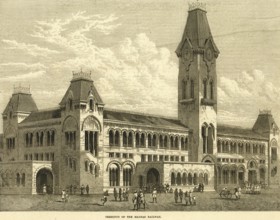 Terminus of the Madras Railway, Chennai, Tamil Nadu, India, Asia