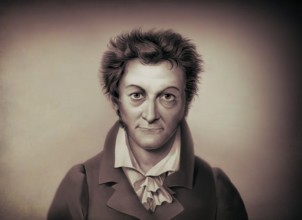 Ernst Theodor Amadeus Hoffmann, or E. T. A. Hoffmann, 1776 - 1822, German Romantic author of