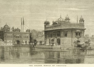 The golden temple of Amritsar, Punjab, India, Asia