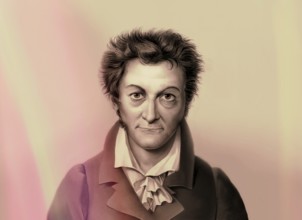 Ernst Theodor Amadeus Hoffmann, or E. T. A. Hoffmann, 1776 - 1822, German Romantic author of